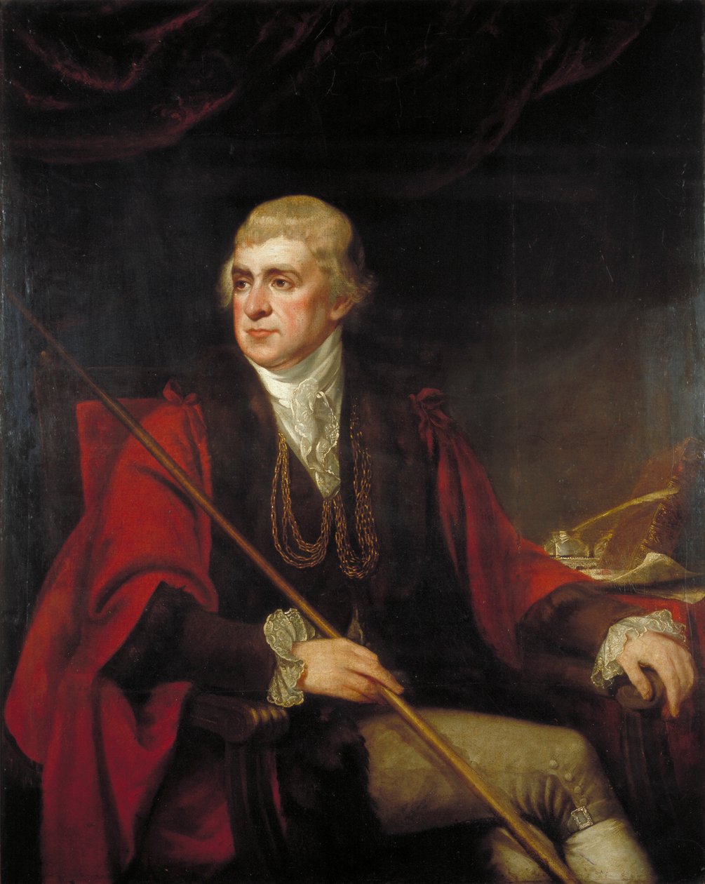 „Peter Mellish, szeryf”, c1781-1831. autorstwa Mather Brown