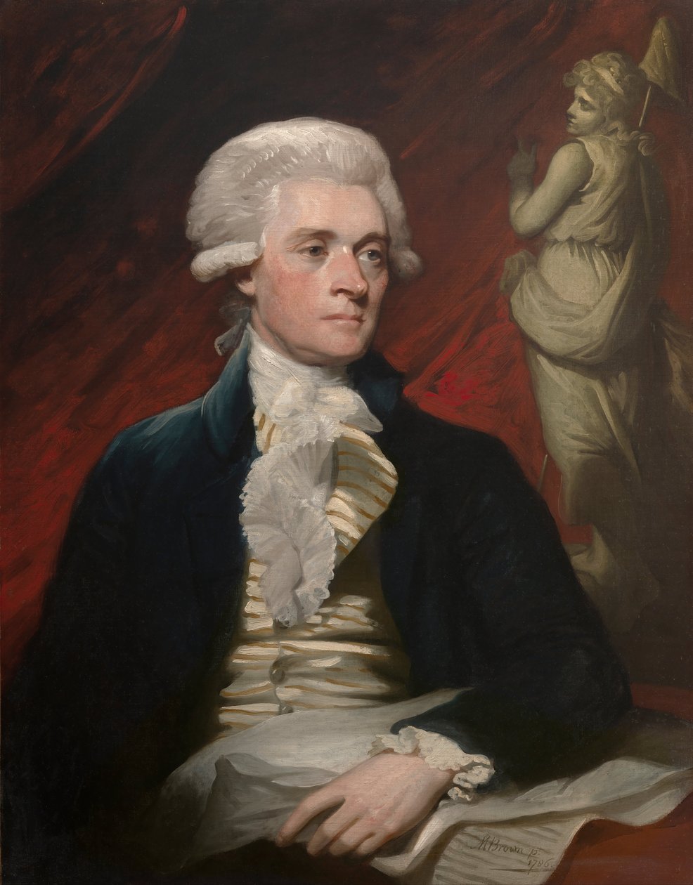 Thomas Jefferson autorstwa Mather Brown