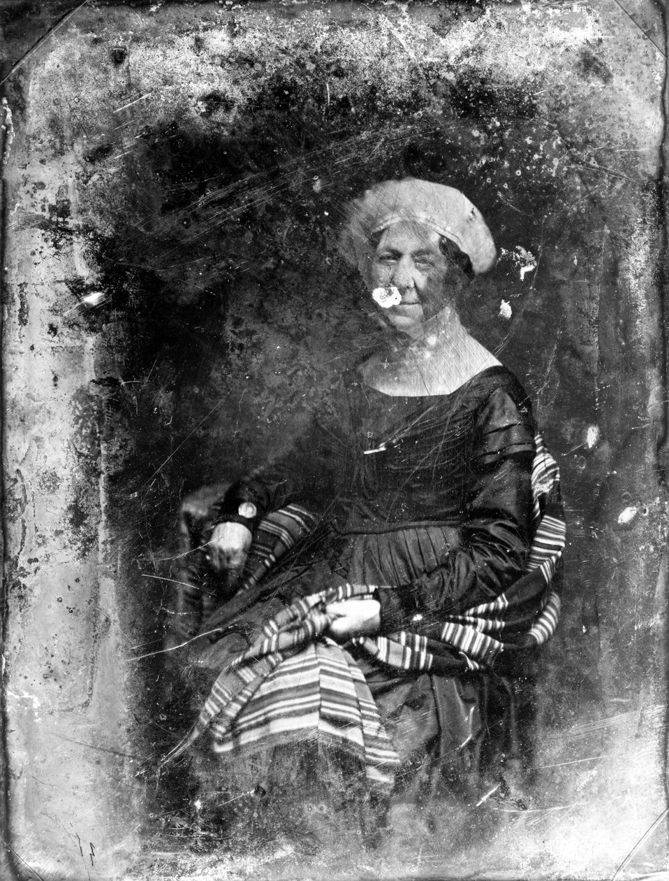 Dolley Madison, 1848 (dagerotyp) autorstwa Mathew B. Brady