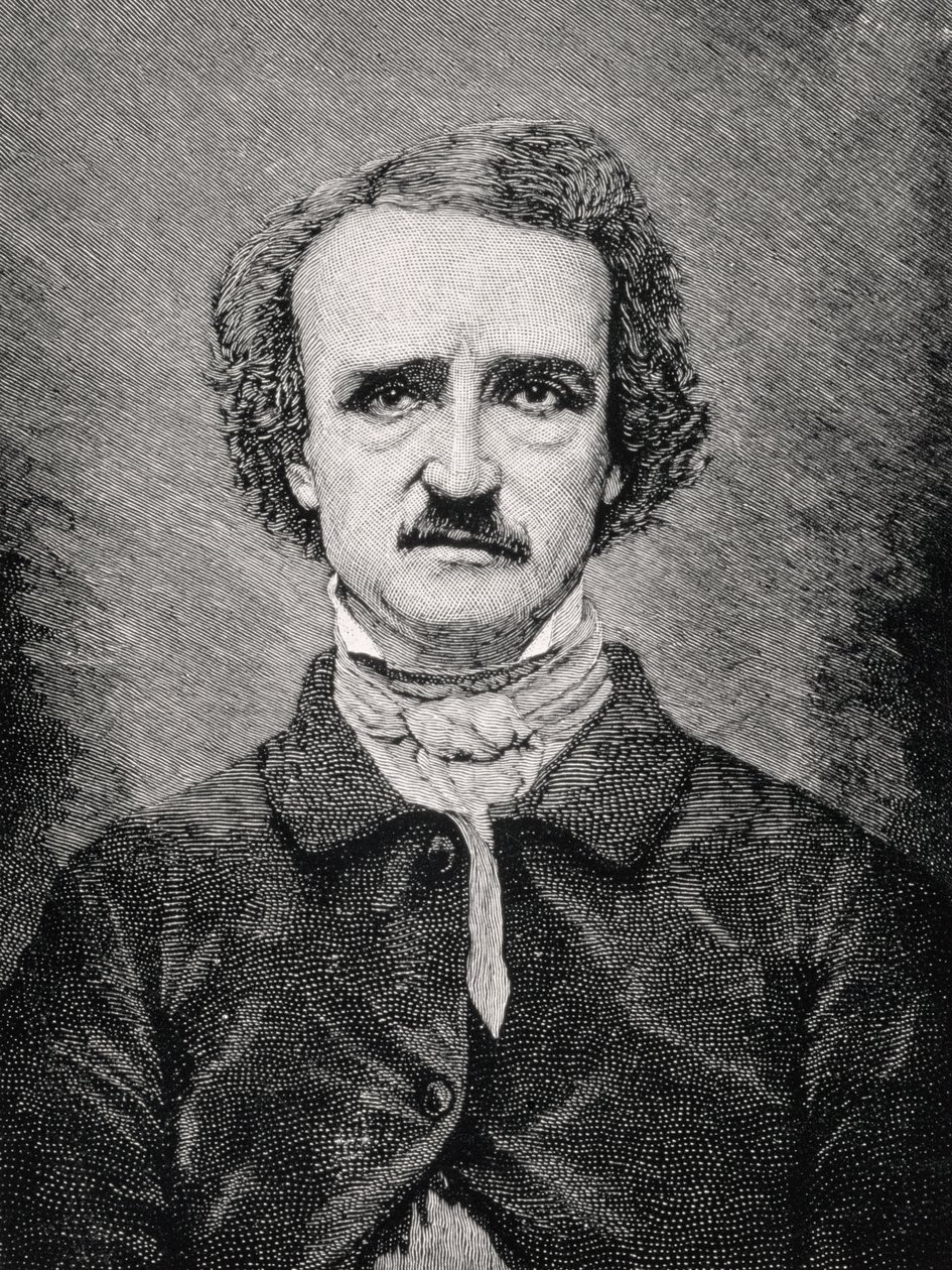 Edgar Allan Poe (1809-1849) autorstwa Mathew B. Brady