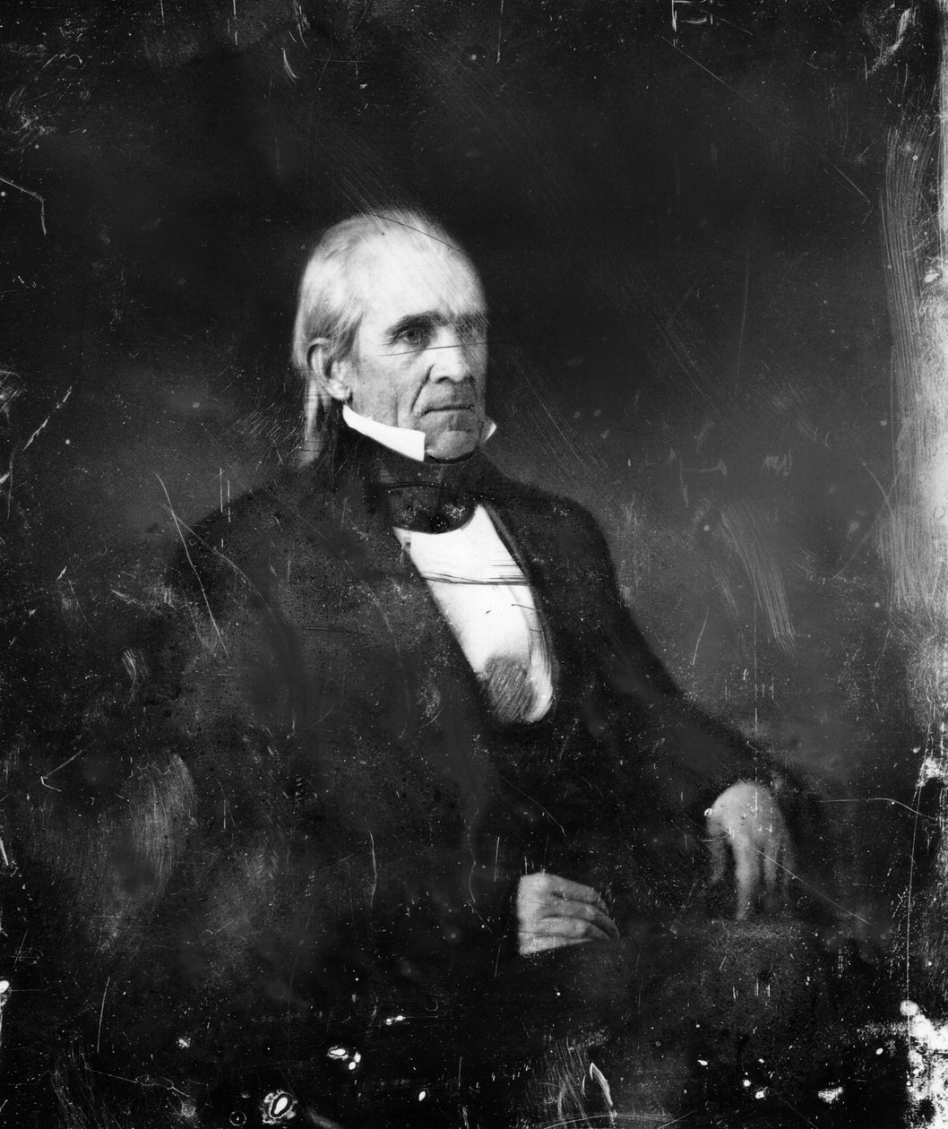 Prezydent James Knox Polk (dagerotyp) autorstwa Mathew B. Brady