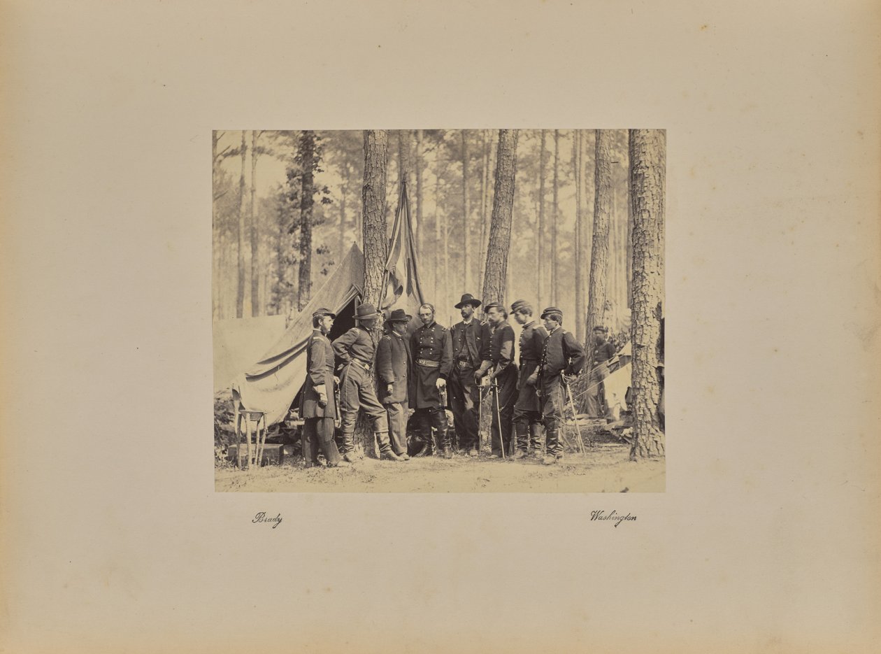 Potter i pracownicy autorstwa Mathew B. Brady