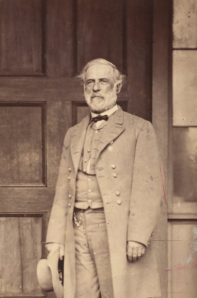 Generał Robert E. Lee, 1865. autorstwa Mathew Brady