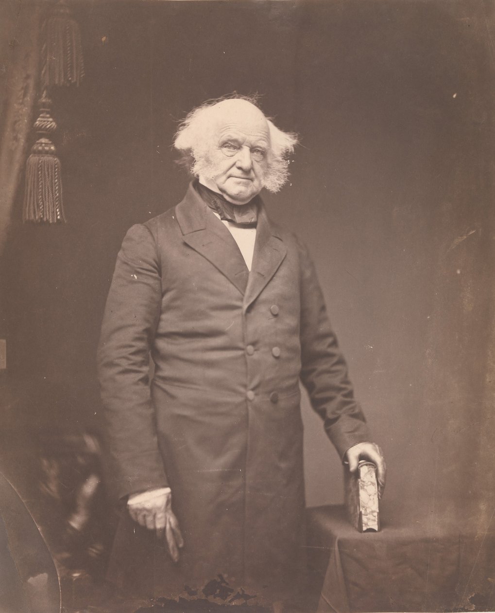 Prezydent Martin Van Buren, 1855-58. autorstwa Mathew Brady