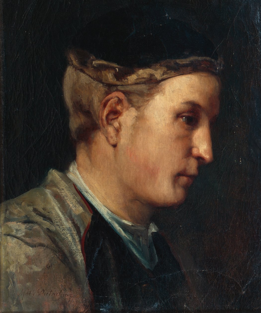 Głowa chłopca autorstwa Mathilde Dietrichson