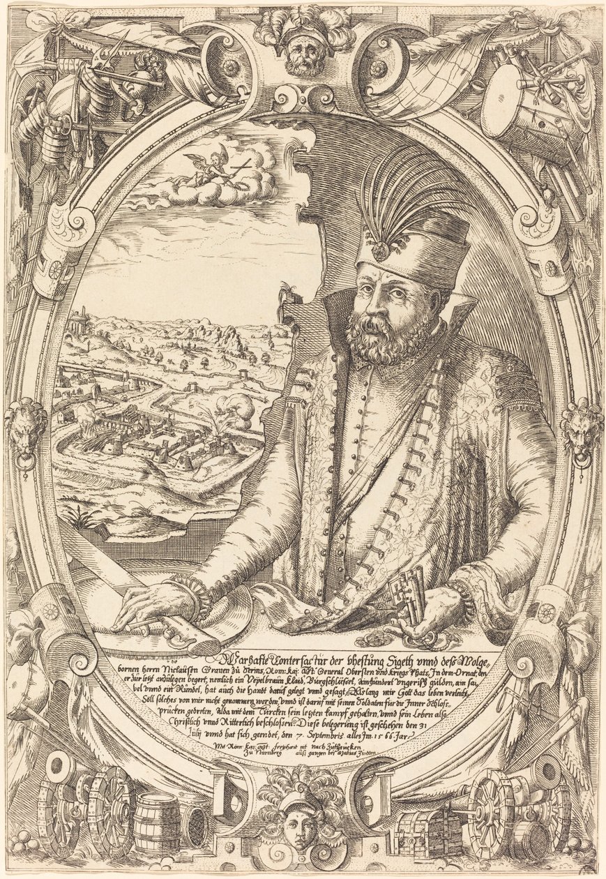 Hrabia Nicolas Zrinyi autorstwa Mathis Zündt