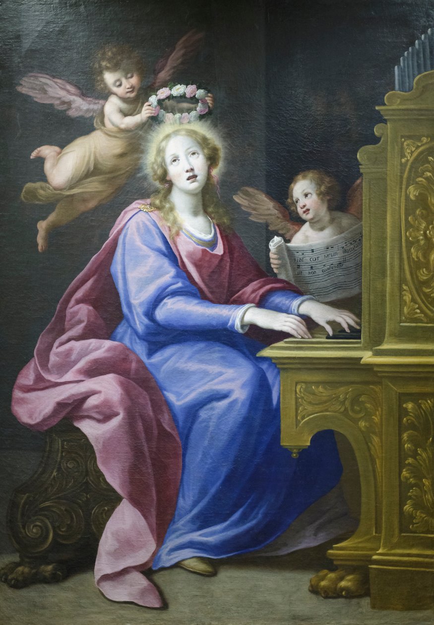 Święta Cecylia autorstwa Matteo Rosselli