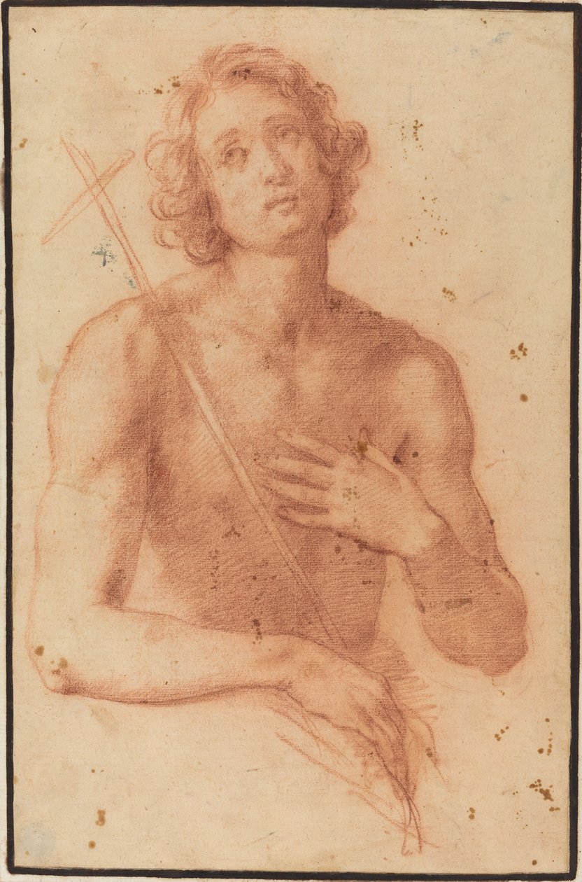 Św. Jan Chrzciciel autorstwa Matteo Rosselli