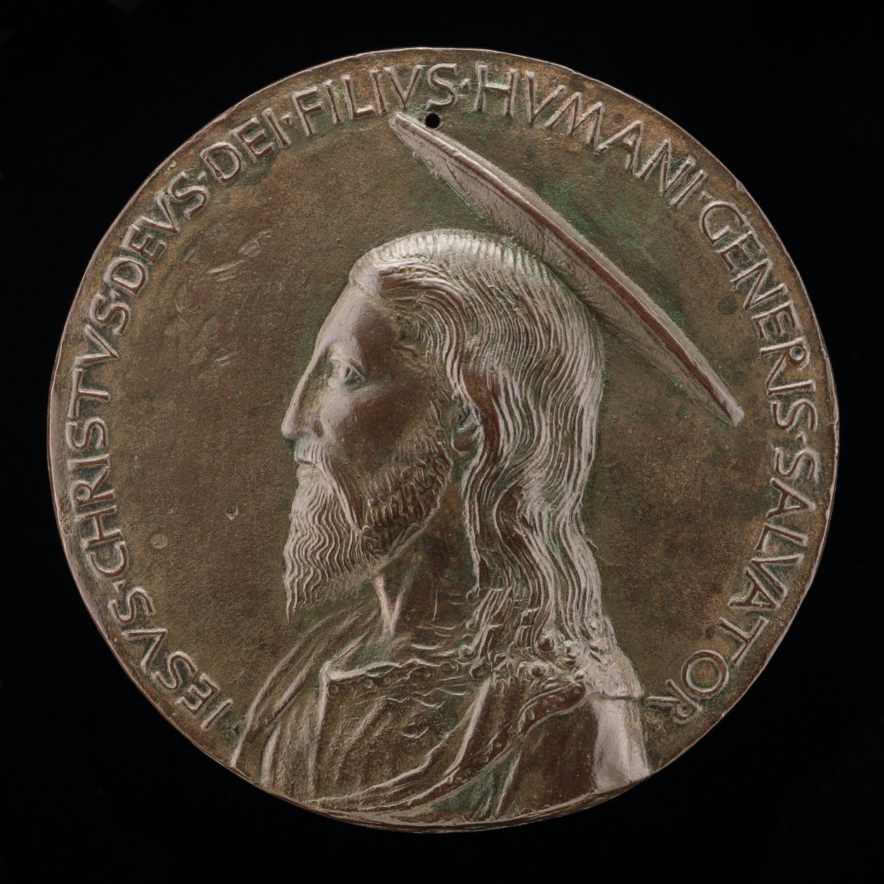 Jezus Chrystus [awers], 14461450. autorstwa Matteo di Andrea de Pasti