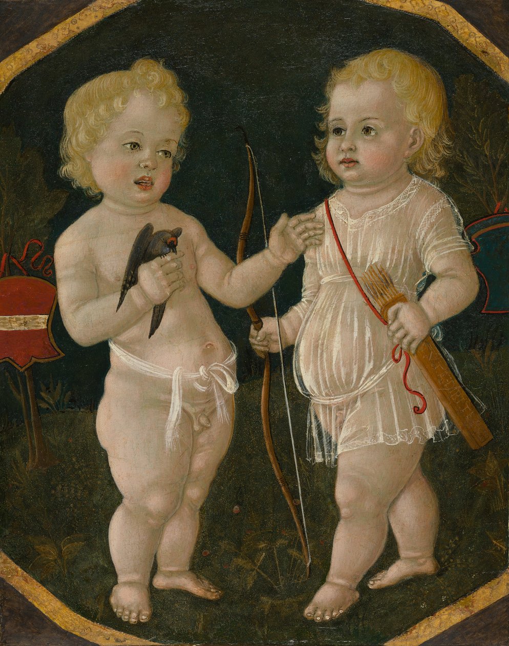 Dwa Putti autorstwa Matteo di Giovanni