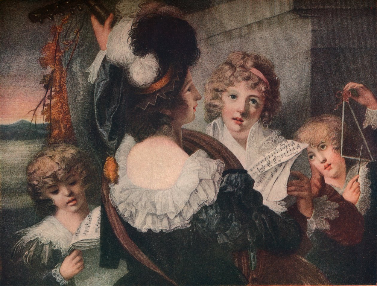 „Zaklinacze”, 1796, 1911 autorstwa Matthew William Peters