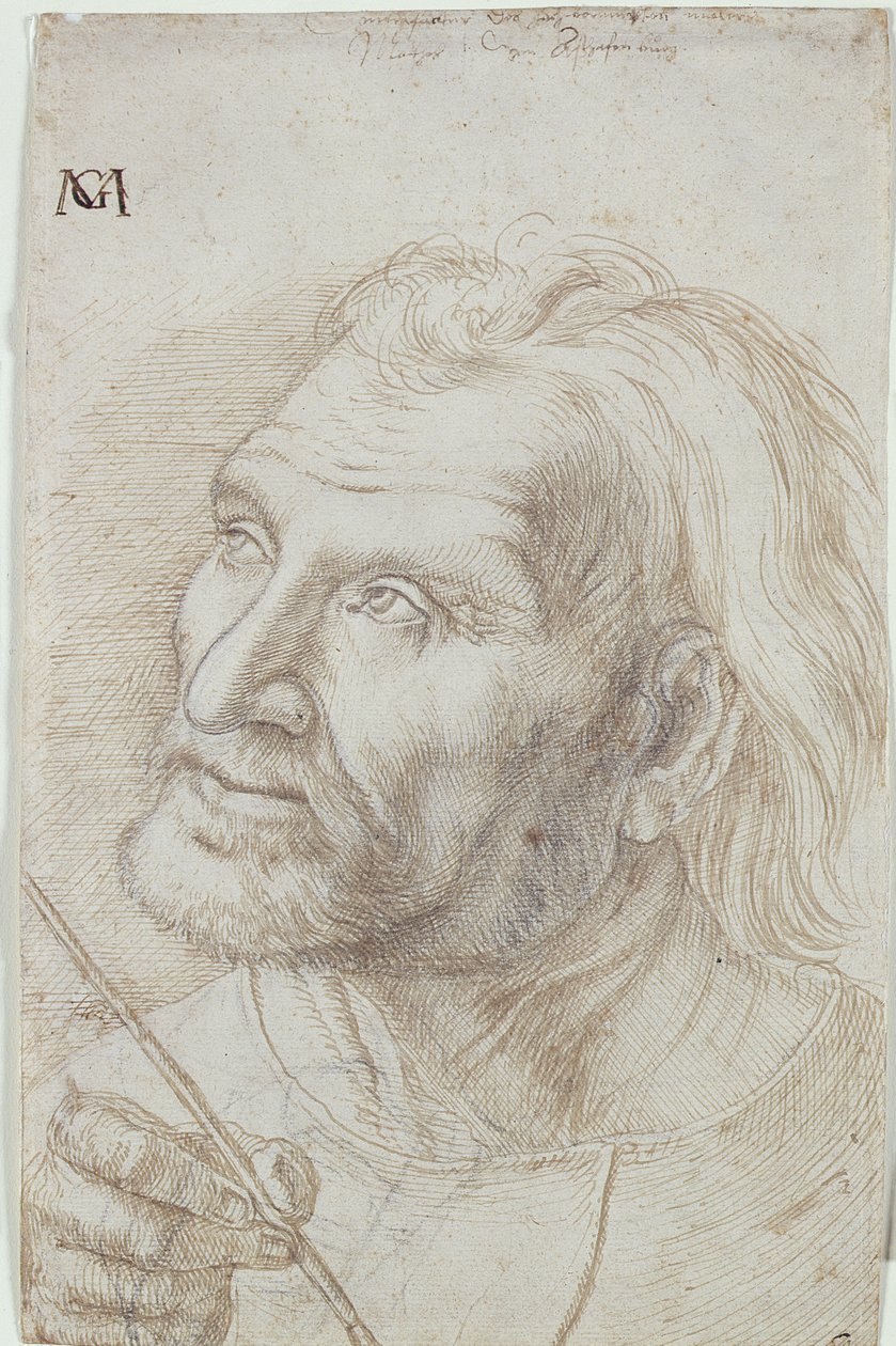 Kopia autoportretu Erlangera autorstwa Matthias after Gruenewald