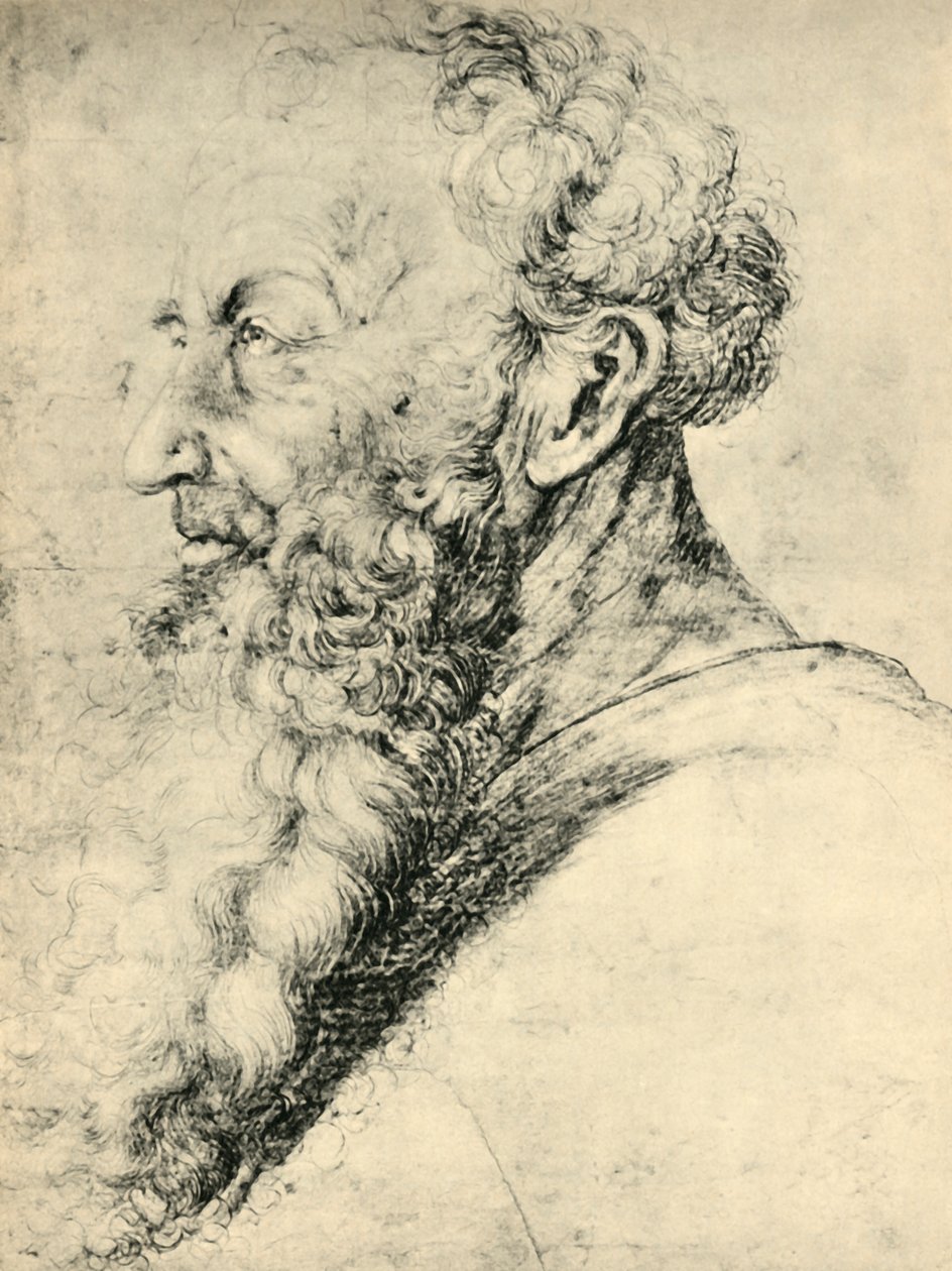 Portret Guido Guersi, 1513-1515, 1943. autorstwa Matthias Gruenewald