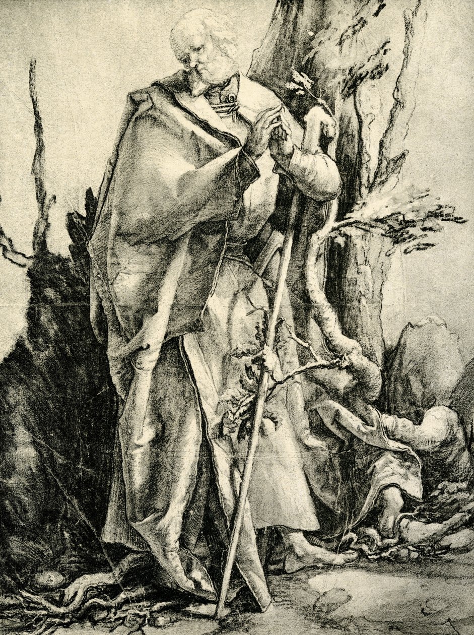 św. Józefa autorstwa Matthias Grünewald