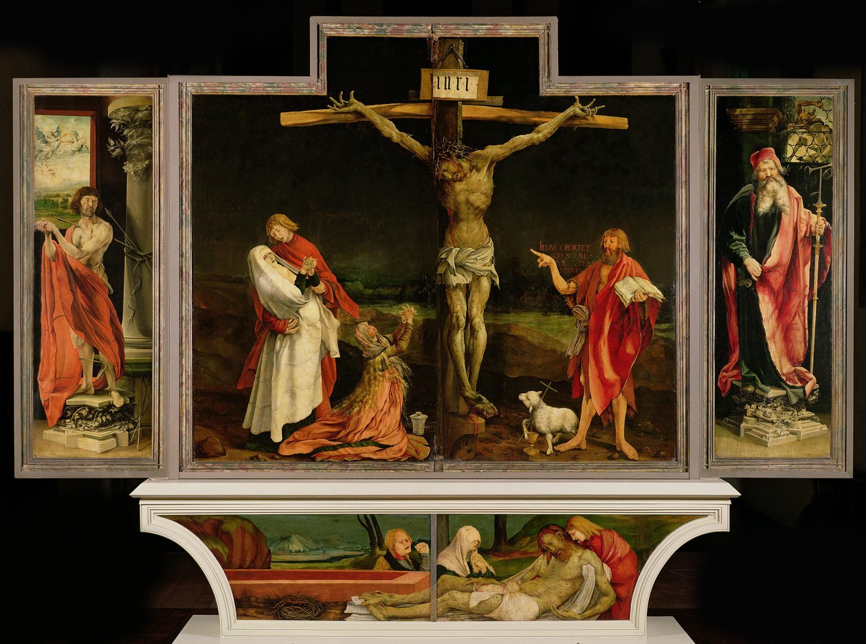 Ołtarz Isenheim autorstwa Matthias Grünewald