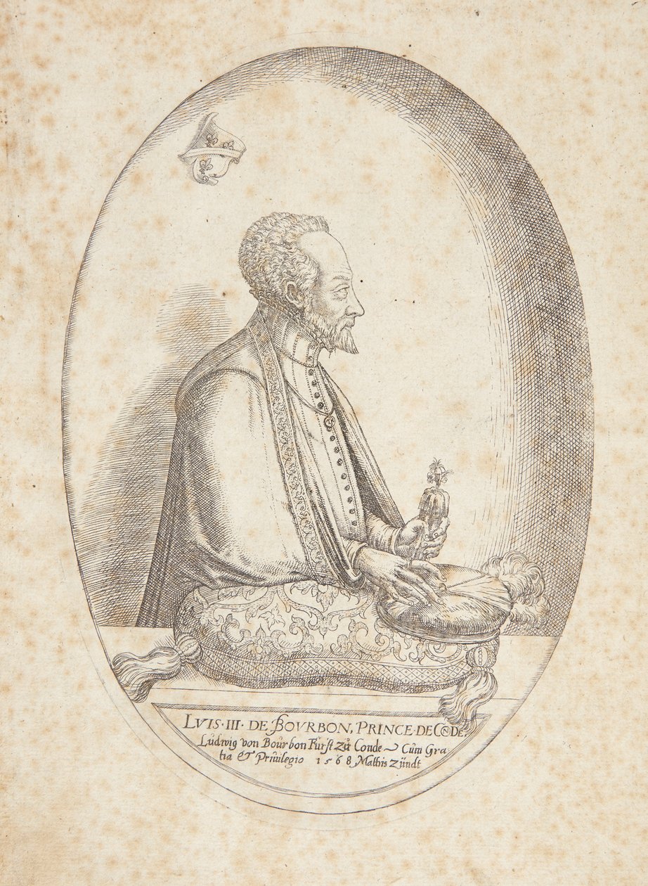 Ludwik III Burbon, prins af Condé autorstwa Matthias Zündt