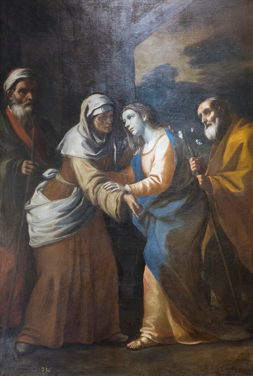 Wizytacja autorstwa Mattia (1613 99) (attr.to) Preti
