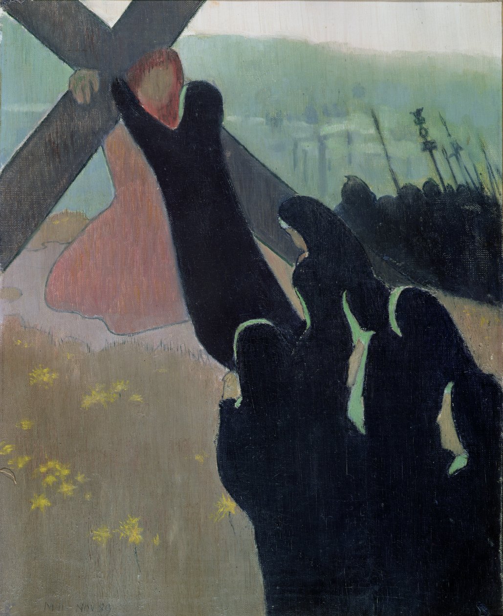Kalwaria lub Droga na Kalwarię, 1889 autorstwa Maurice Denis