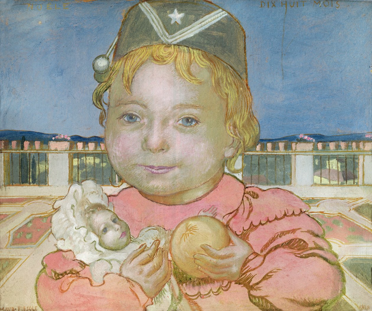 Noelle w Fiesole, 1898 autorstwa Maurice Denis