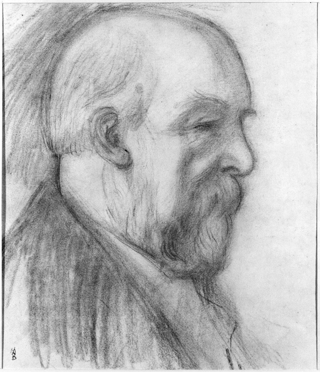 Odilon Redon (1840-1916) 1899 (węgiel) autorstwa Maurice Denis