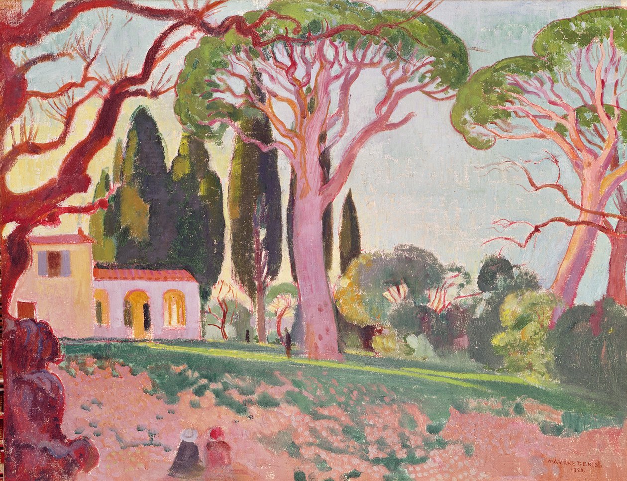 Kaplica Saint-Cassien, Cannes, 1922 r. autorstwa Maurice Denis