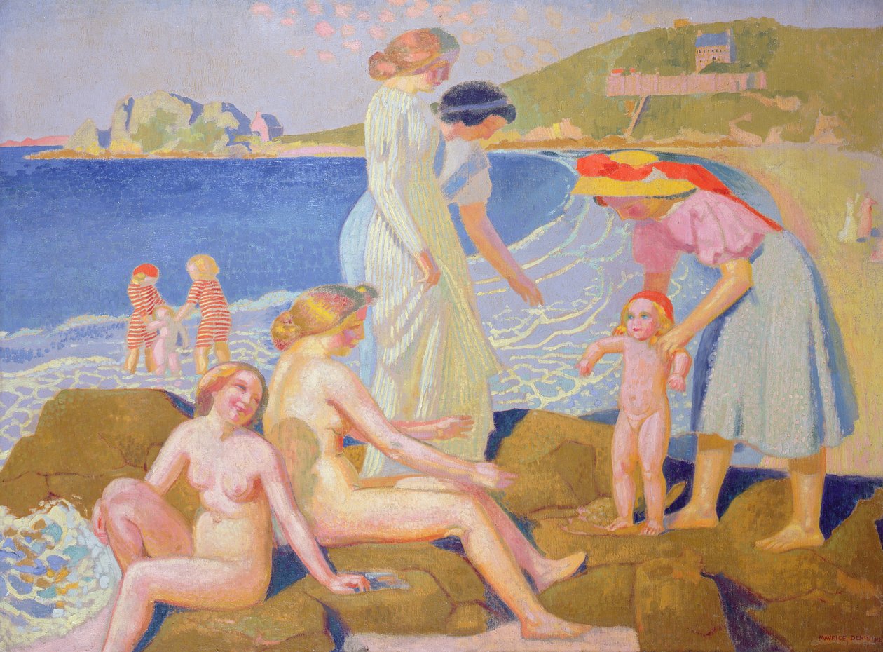 Wielka plaża, 1912 autorstwa Maurice Denis
