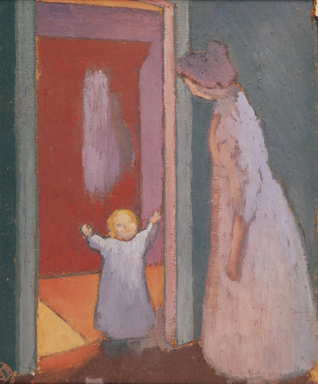 Dziecko w drzwiach, 1897 autorstwa Maurice Denis