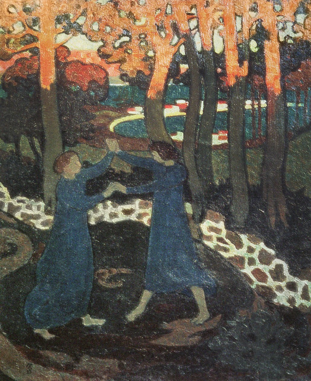 Walka Jakuba z Aniołem autorstwa Maurice Denis
