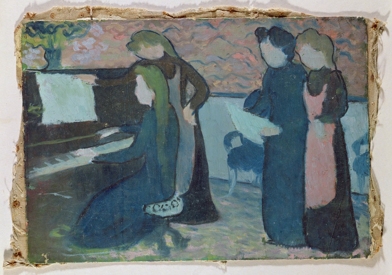 موسیقار، c.1892 poli autorstwa Maurice Denis