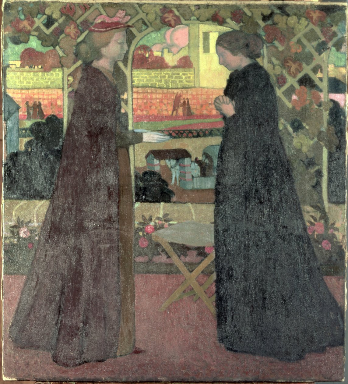 Nawiedzenie, 1894 autorstwa Maurice Denis