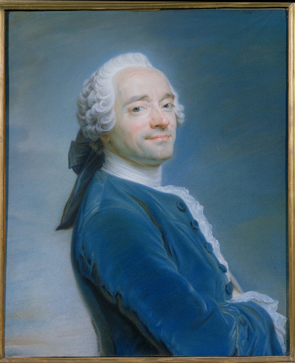 Autoportret (pastelowy) autorstwa Maurice Quentin de La Tour