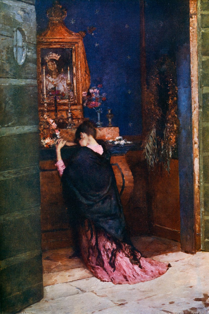 Modlitwa do Madonny, 1877-1912, 1912. autorstwa Maurice Bompard