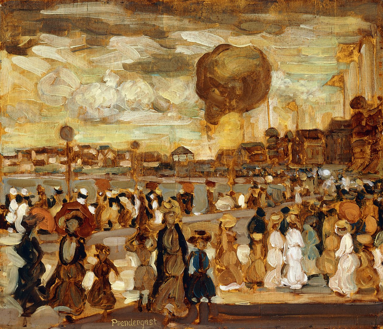 Balon, autorstwa Maurice Brazil Prendergast