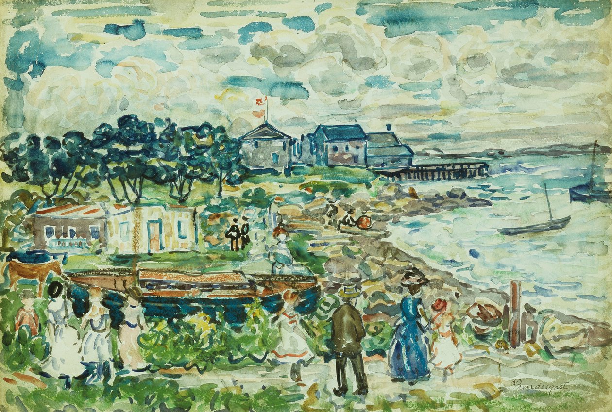 Zatoka, autorstwa Maurice Brazil Prendergast