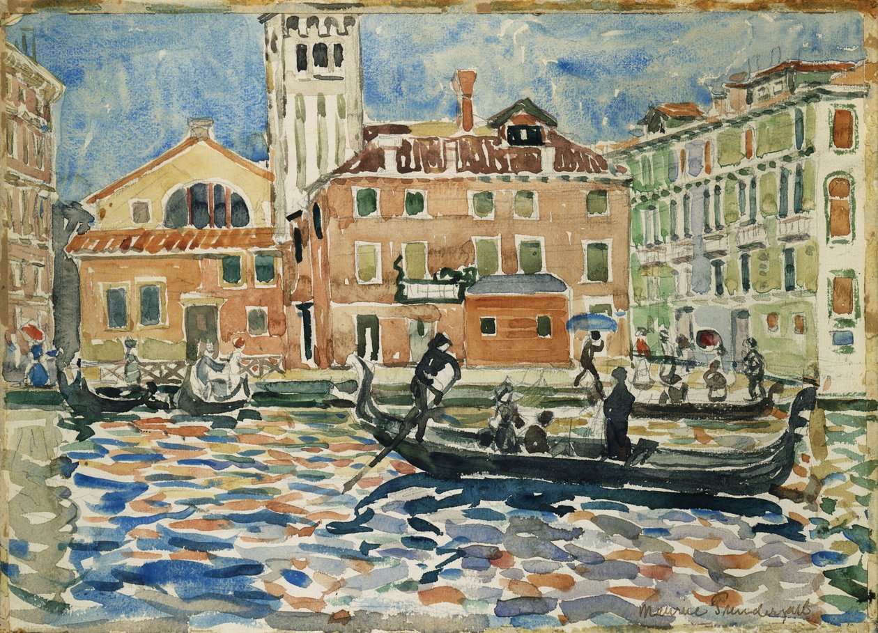 Wenecja, ok.1909 autorstwa Maurice Brazil Prendergast