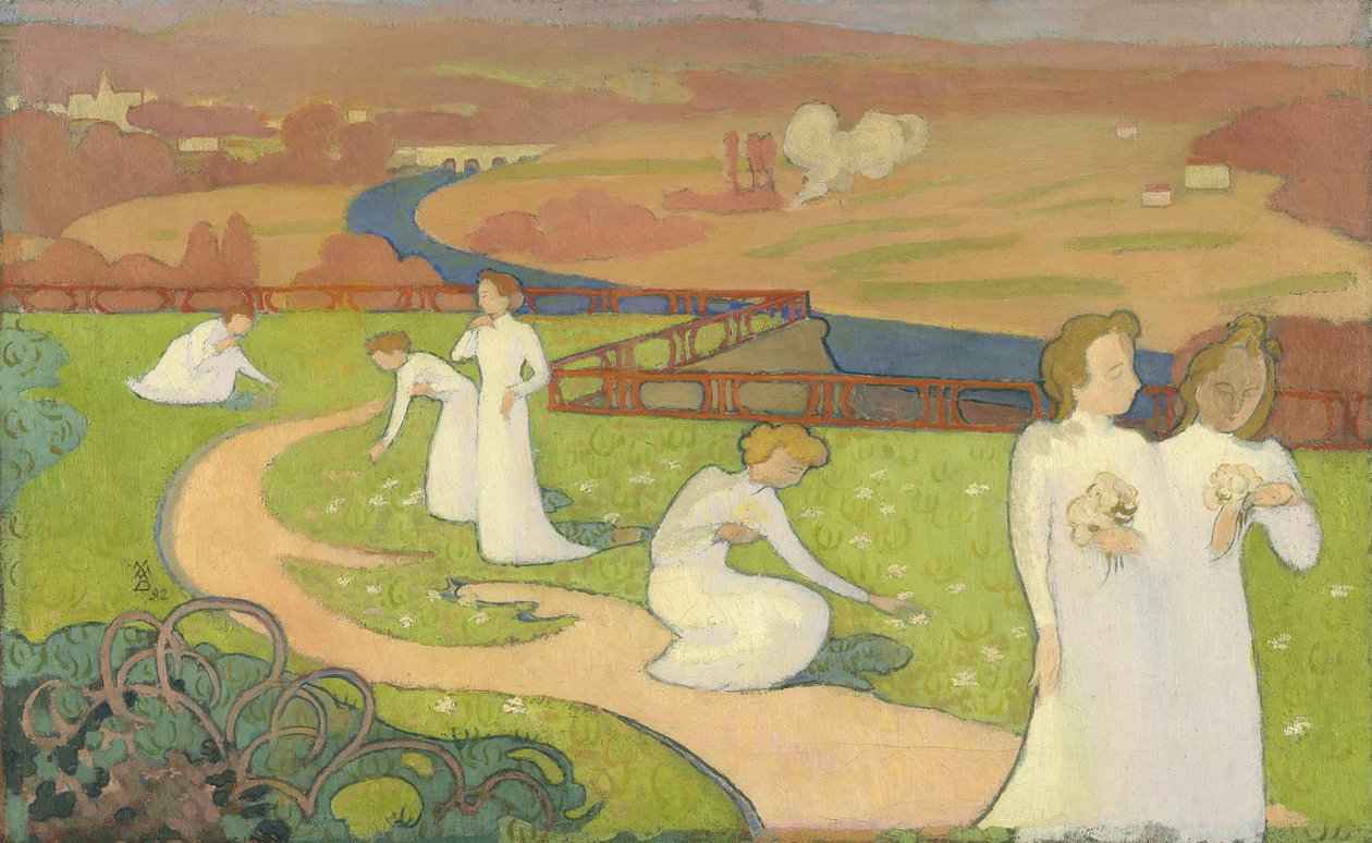 Kwiecień 1892. autorstwa Maurice Denis