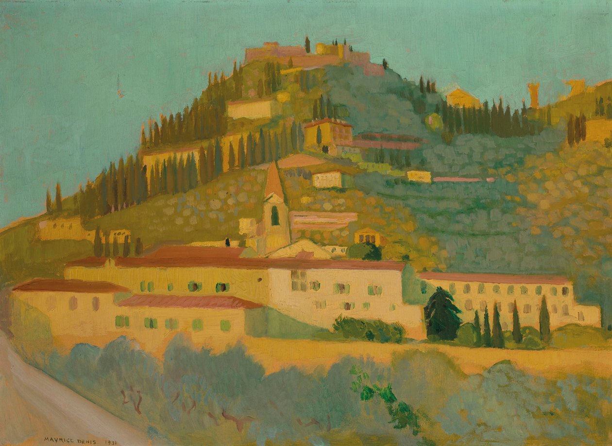 Fiesole, 1931. autorstwa Maurice Denis
