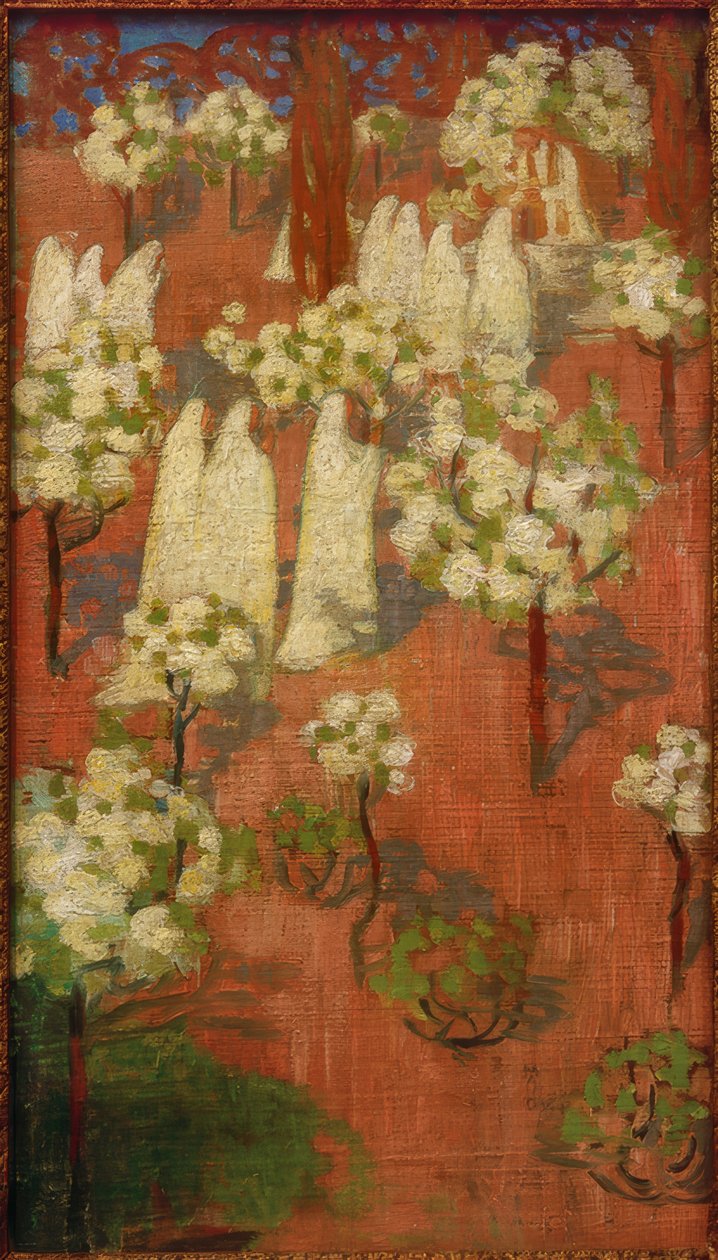 Dziewicza wiosna autorstwa Maurice Denis