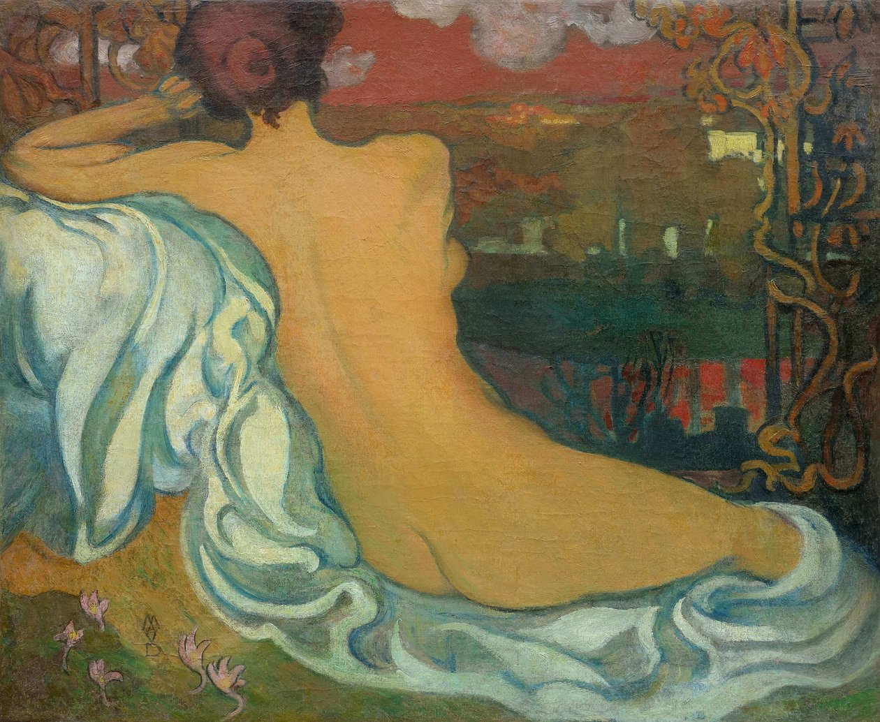 Akt o zmierzchu, ok. 1892. autorstwa Maurice Denis