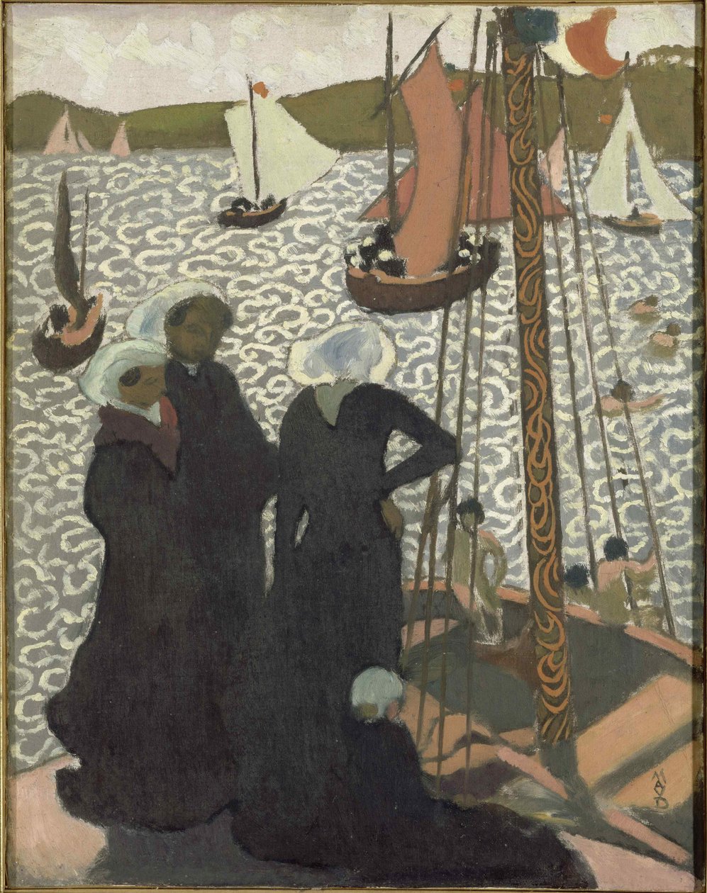 Regaty w Perros-Guirec Regaty w Perros-Guirec, 1892. autorstwa Maurice Denis