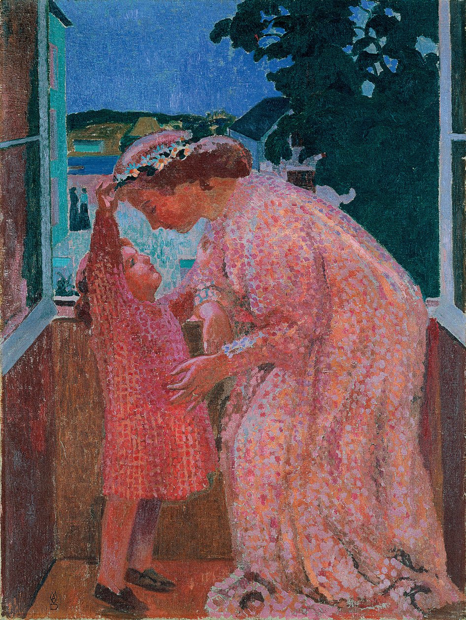 Korona stokrotek, c. 1906 autorstwa Maurice Denis