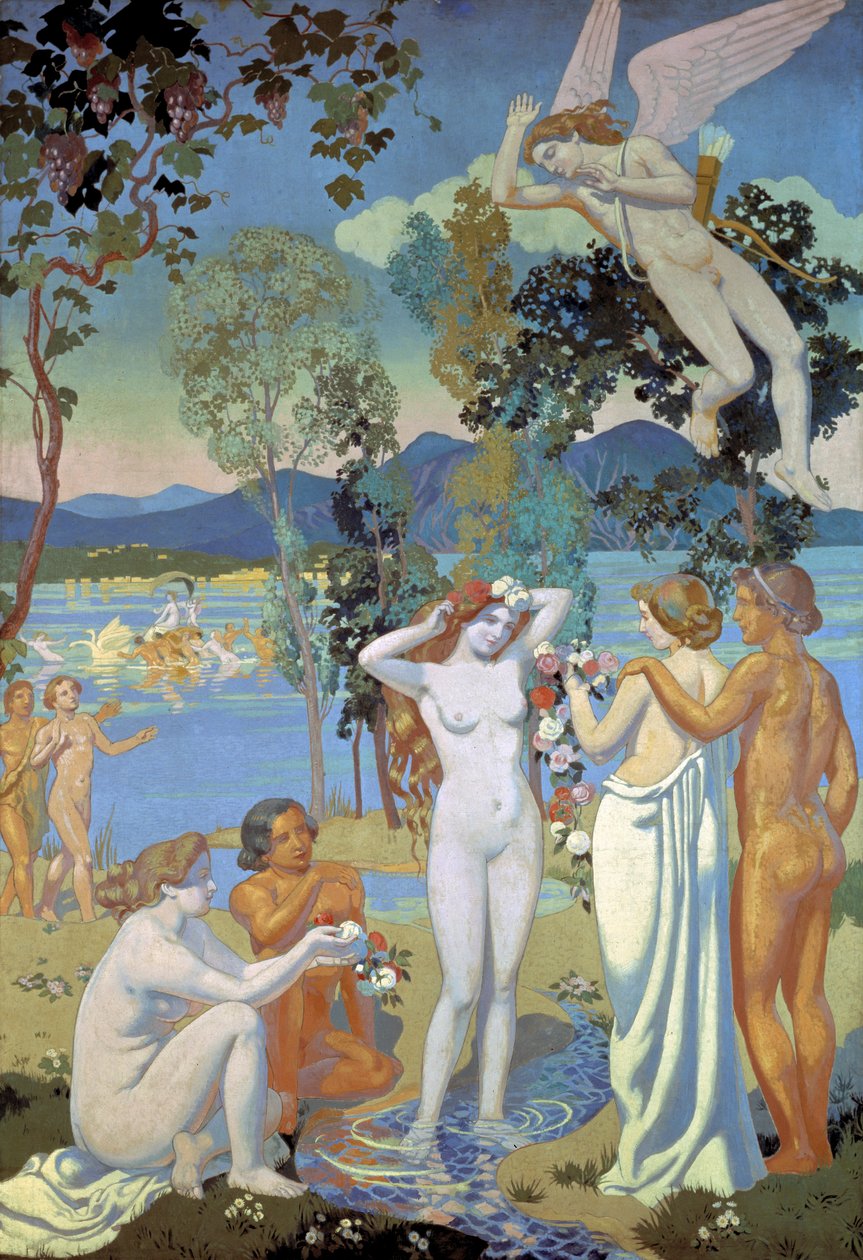 Historia Psyche, 1908. autorstwa Maurice Denis