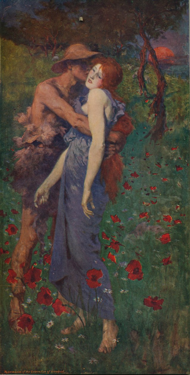 Sielanka, 1891, c1915 autorstwa Maurice Greiffenhagen