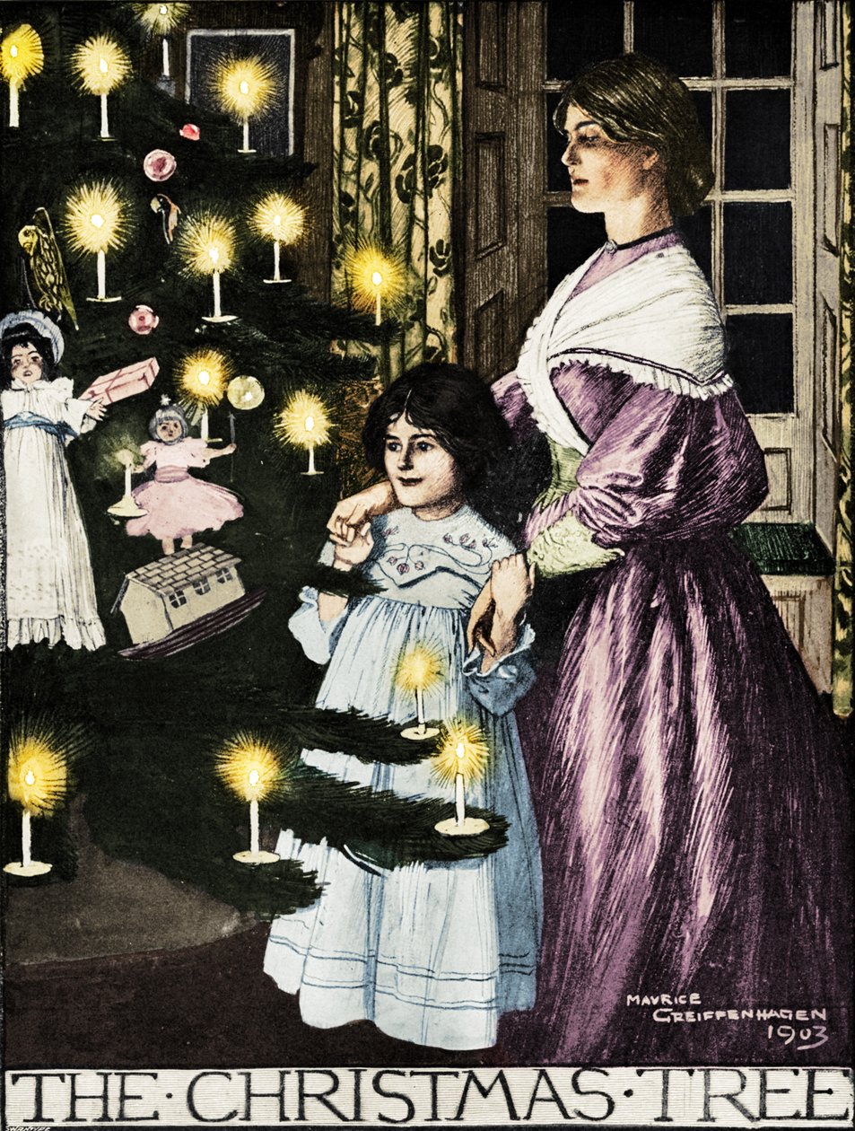 Choinka, 1903 1903 autorstwa Maurice Greiffenhagen