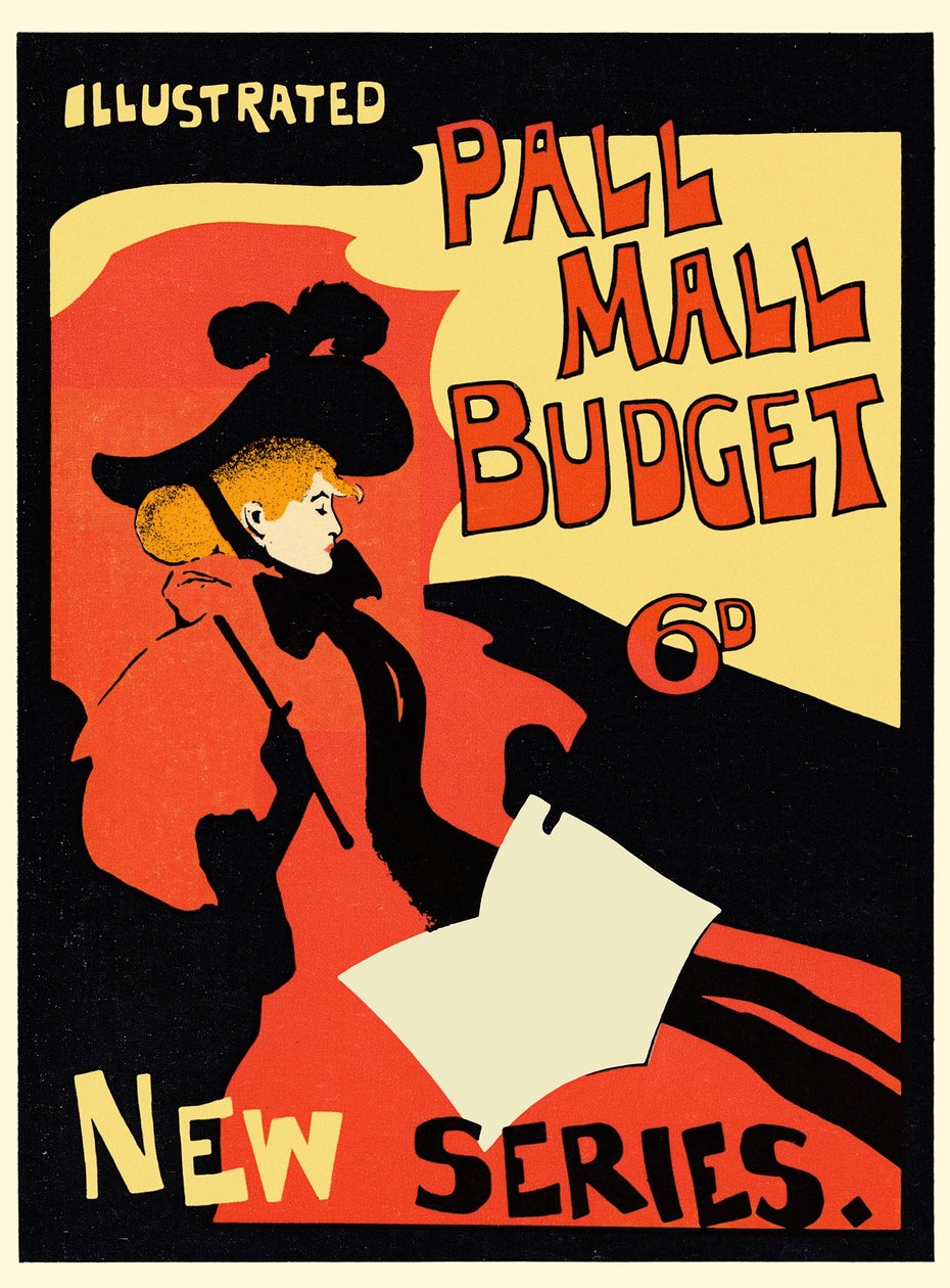 ilustracja „Pall Mall Budget” autorstwa Maurice Greiffenhagen