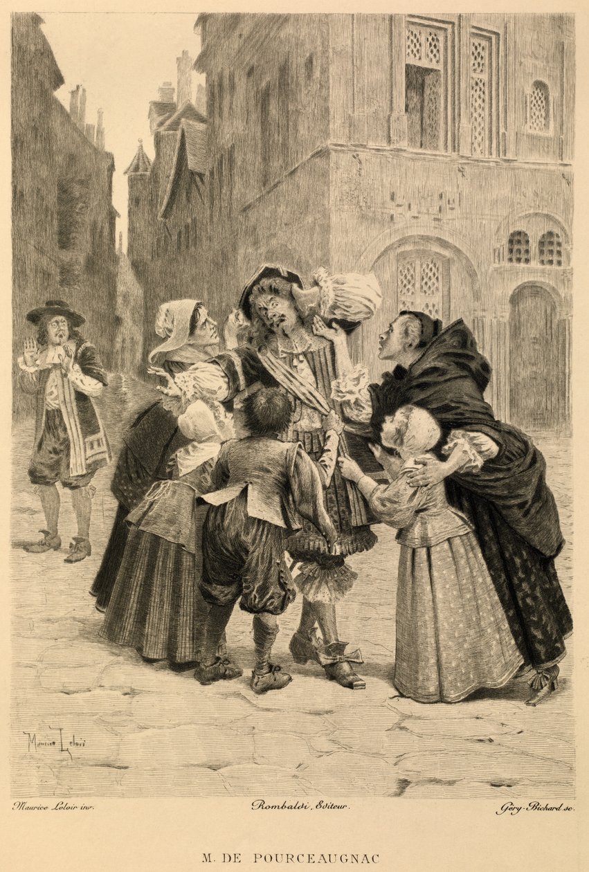 Monsieur de Pourceaugnac według Moliere