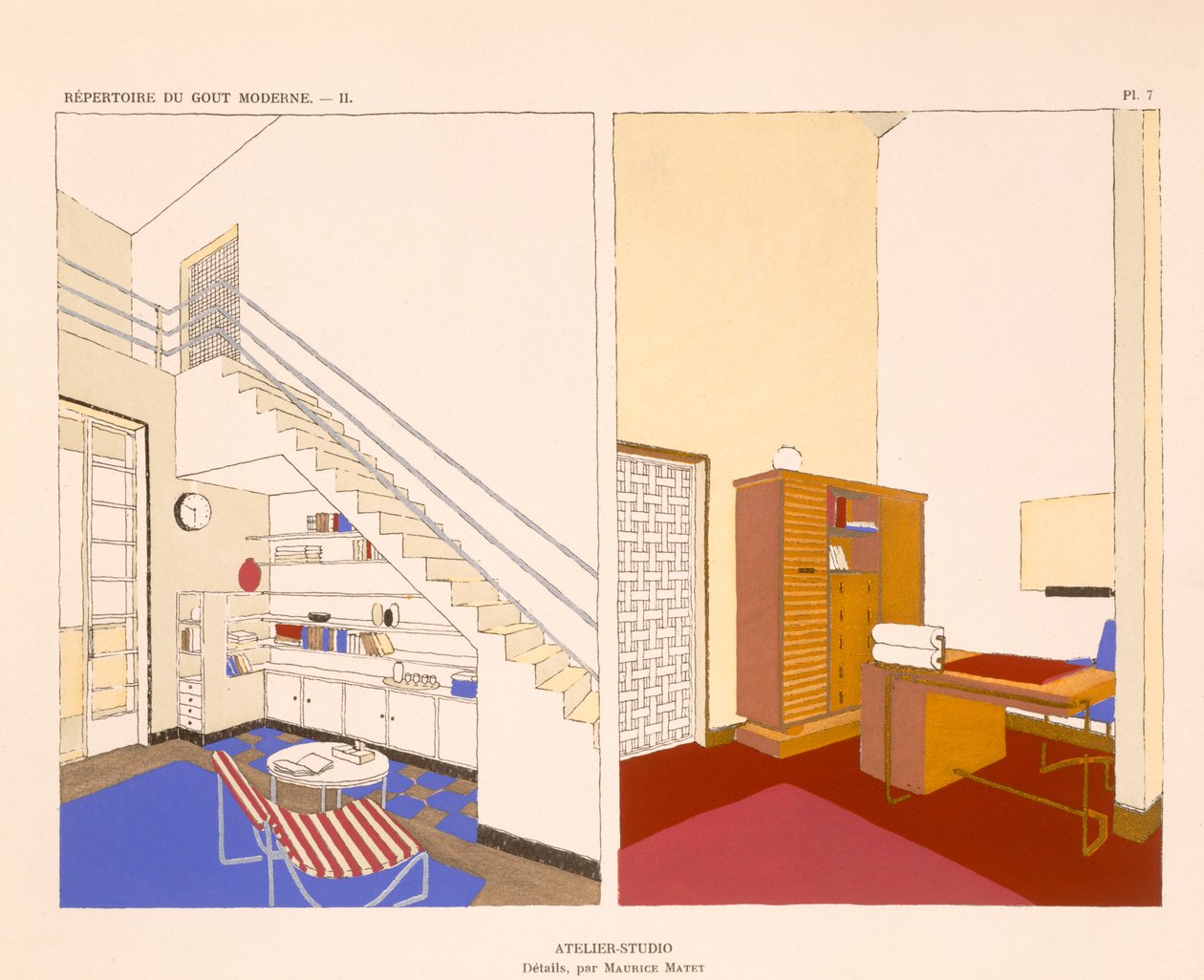 Studio-Pracownia autorstwa Maurice Matet