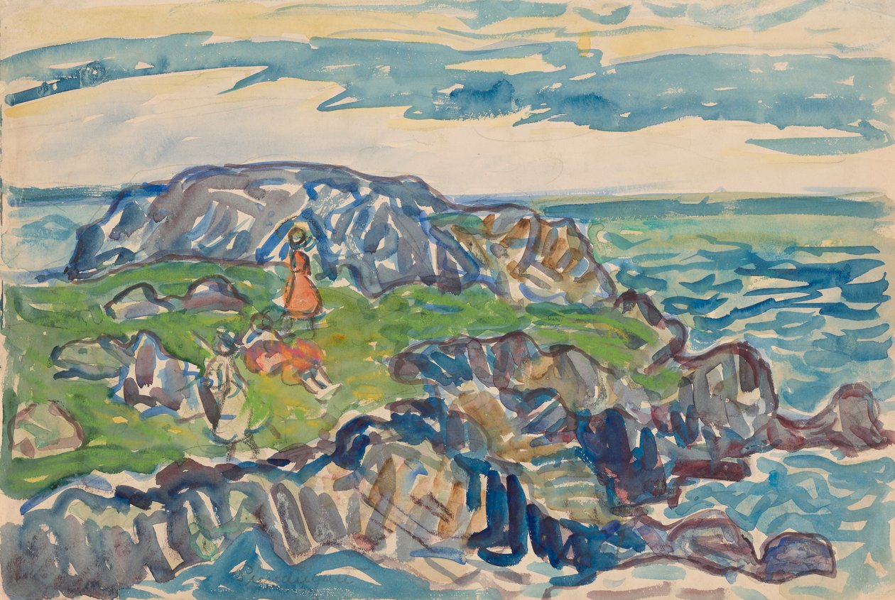 Gloucester autorstwa Maurice Brazil Prendergast