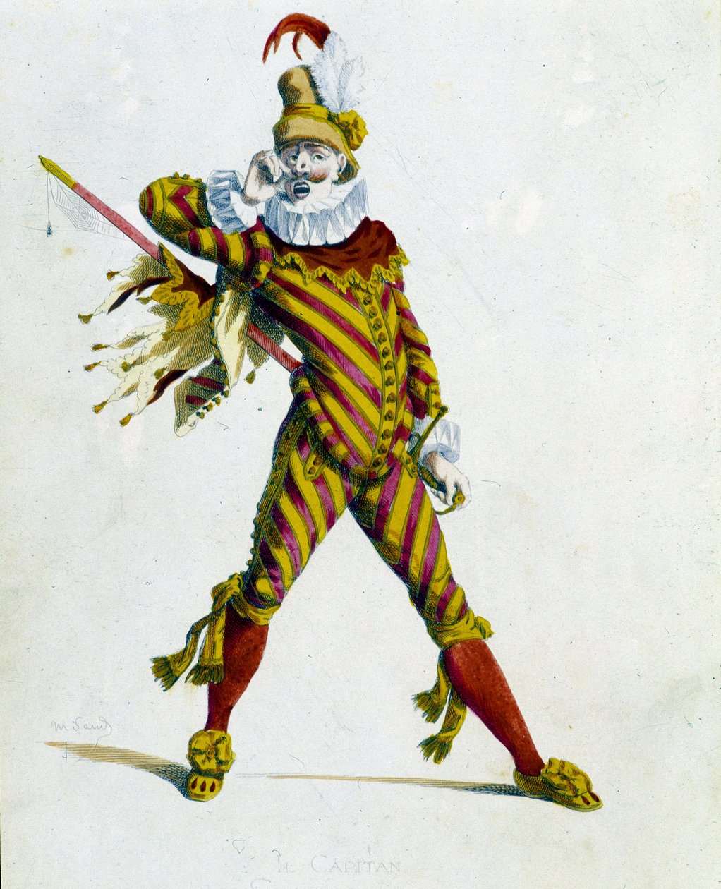 Kapitan Spavento (kapitan Fracasse) autorstwa Maurice Sand