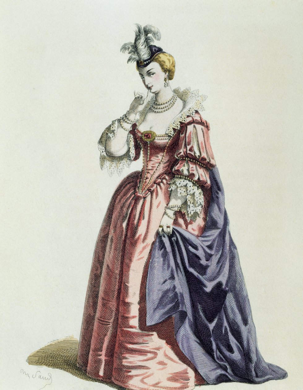 Izabela w 1600 r., Maurice Sand (1823-1889) autorstwa Maurice Sand